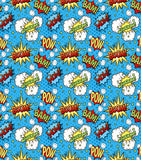 Blue Super Power Fun Dog Collar