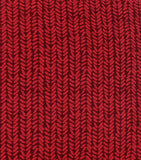 Red Geometric Design Dog Collar