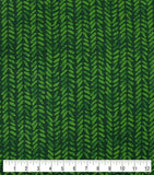 Green Geometric Design Dog Collar