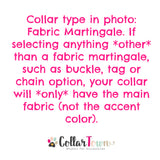 Red and Green Dog Collar