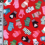 Feminine Winter Mittens Dog Collar