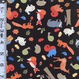 Fall Autumn Animals Dog Collar