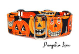 Pumpkins Halloween Dog Collar