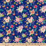 Navy Floral
