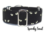 Glow in the Dark Eyes Halloween Dog Collar