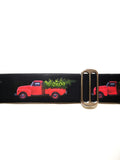 Christmas Red Truck Dog Collar - 1.5" or 2" widths only